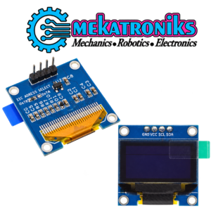 0.96 Inch I2C OLED Display with 4 pins and 128×64 resolution