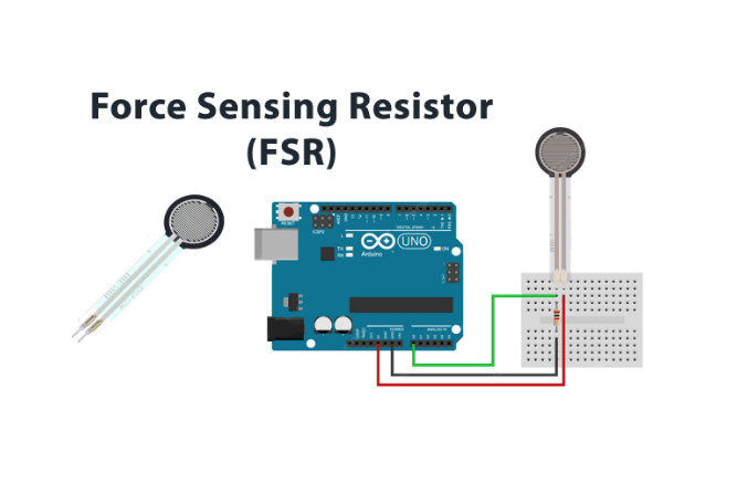 Force Sensor Arduino FSR 402 Force Sensing resistor in Pakistan