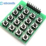 4x4 Matrix Button Keypad Module