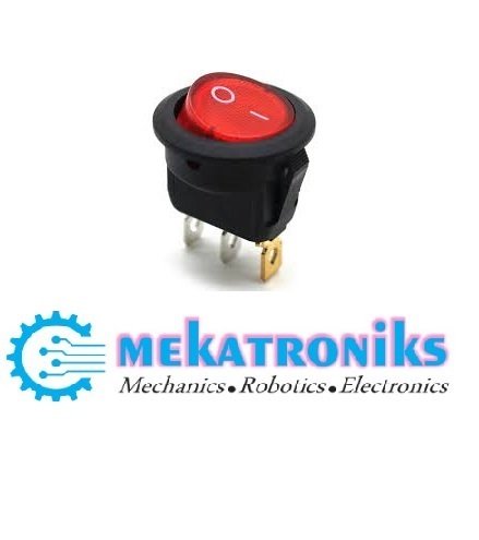 Power button ON/Off With Light Round Shape in Pakistan