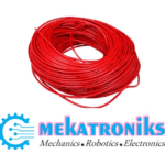 Red Wire Solderable 1 meter 5mm in Pakistan