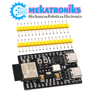 ESP32 C3 DevKit M1 development board with dual USB Type-C connectors