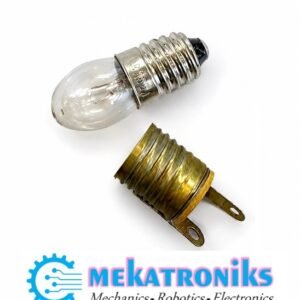 6v Dc Bulb Screw Base With holder Warm White Light Miniature