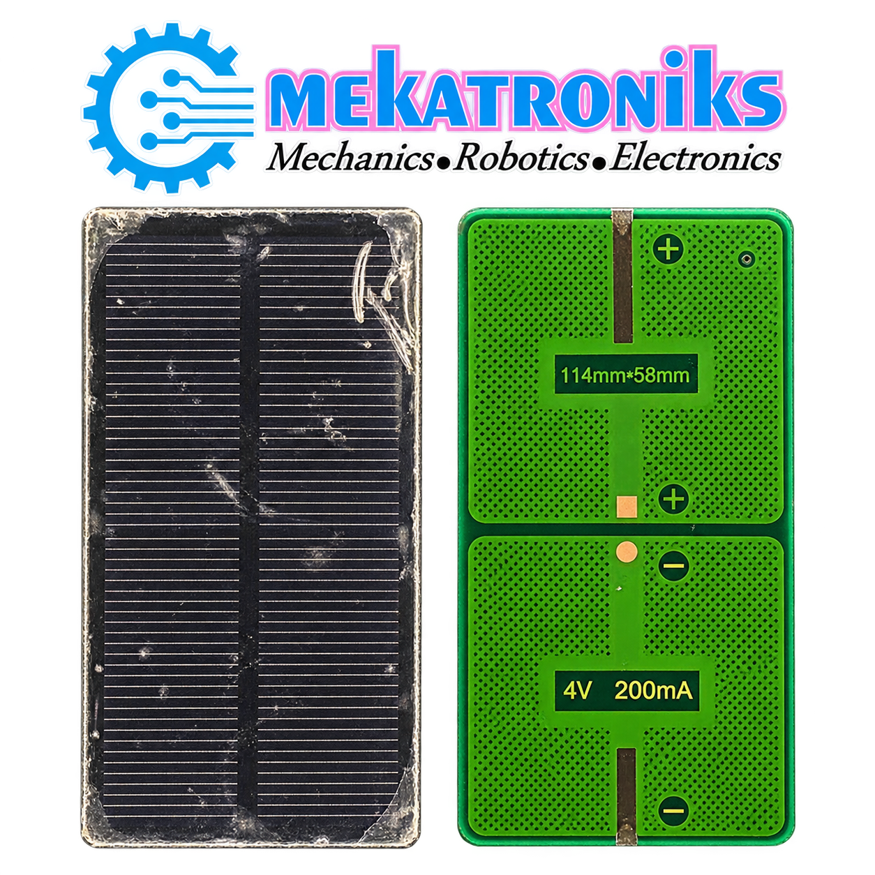 4V Mini Solar Plate11.5×55mm | Mini Solar Panel Pakistan