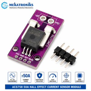 ACS758 50A Current Sensor Module | Hall Effect AC/DC Sensor