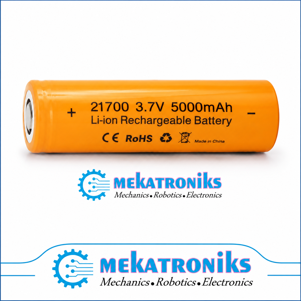21700 3.7V 5000mAh Li-ion rechargeable battery