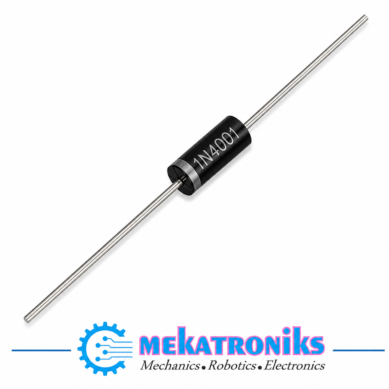 1N4001 Rectifier Diode 1A 50V DO-41 General Purpose Silicon Diode