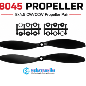 8045 8x4.5 CW CCW propeller pair for drone and quadcopter