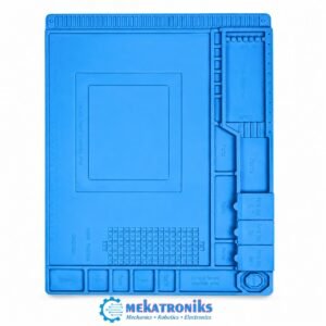 Large heat resistant silicone soldering and electronics repair mat
