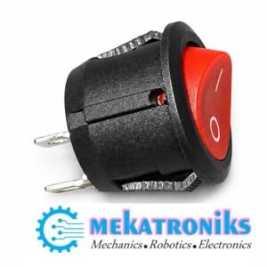 KCD-107 SPST round rocker switch button