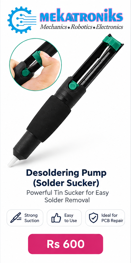 Desoldering Pump – Solder Sucker