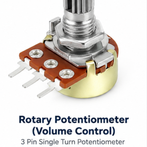 Rotary Potentiometer 3 Pin – Volume Control