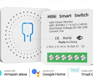 WiFi Mini Smart Switch 16A with Power Monitoring