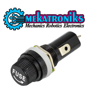 Panel Mount Fuse Holder for 6×30mm glass cartridge fuse