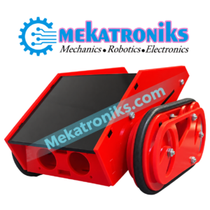Tracked Robot Chassis with tank-track drive for DIY robotics