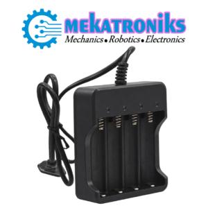 4 Slot 18650 Battery Charger for compatible lithium-ion cells