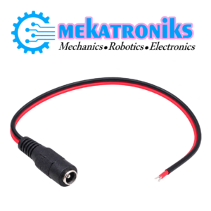 DC Female Connector 5.5×2.1mm with 20cm wire