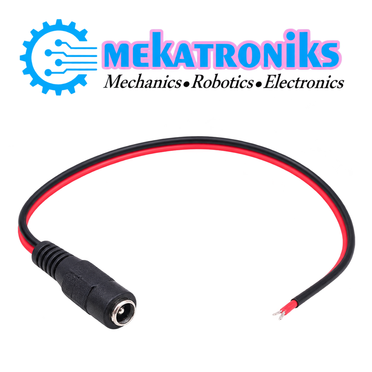DC Female Connector 5.5×2.1mm with 20cm wire