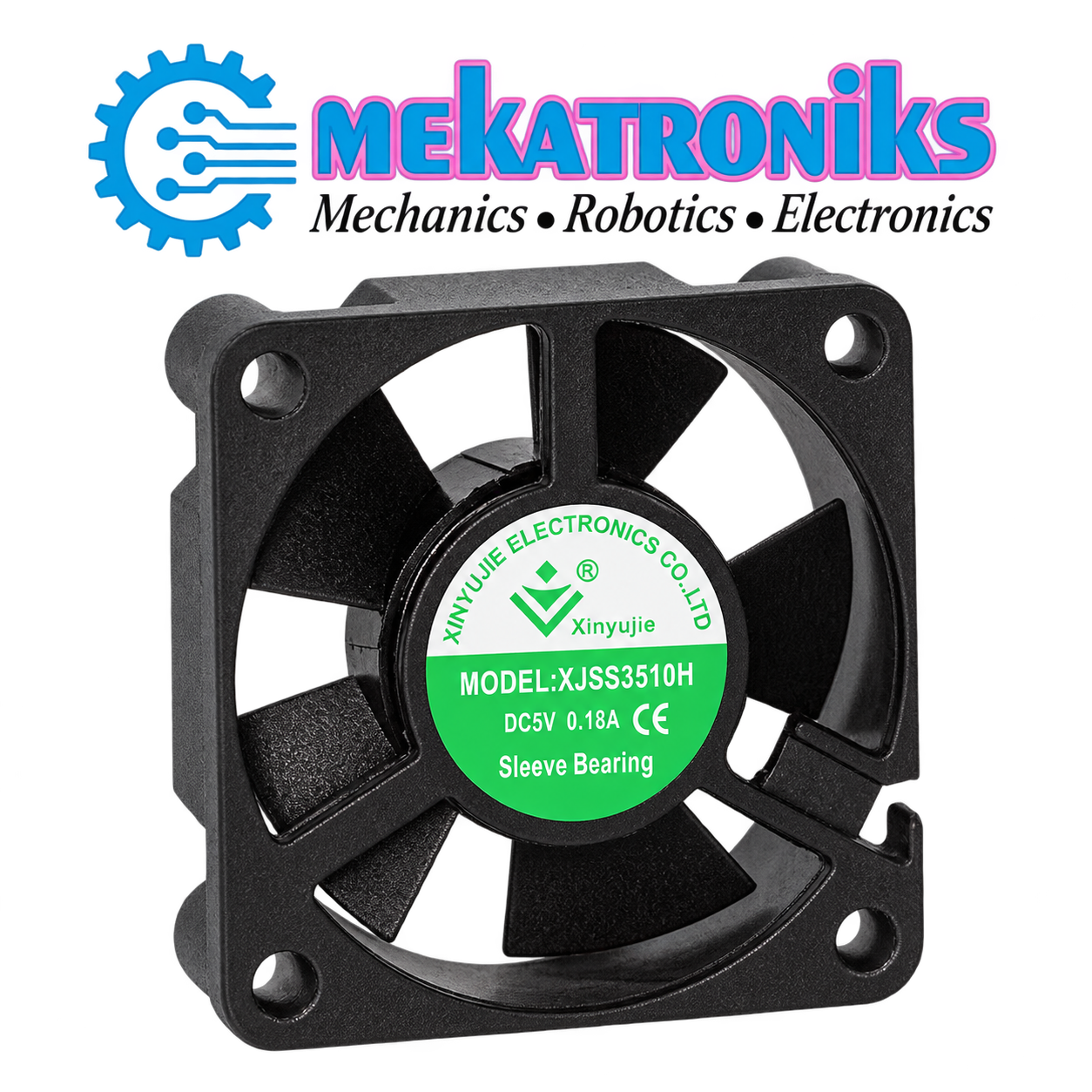 5V cooling fan rated at 0.49W with 35 × 10mm dimensions