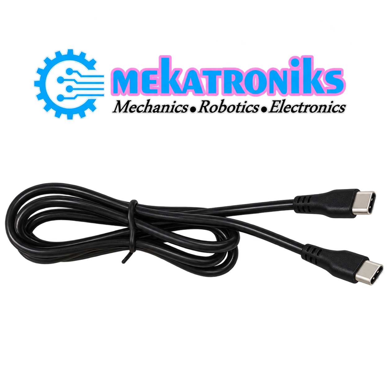 USB C to C Cable 1 meter with Type-C connectors at both ends